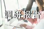 关于工作情况调研报告14篇